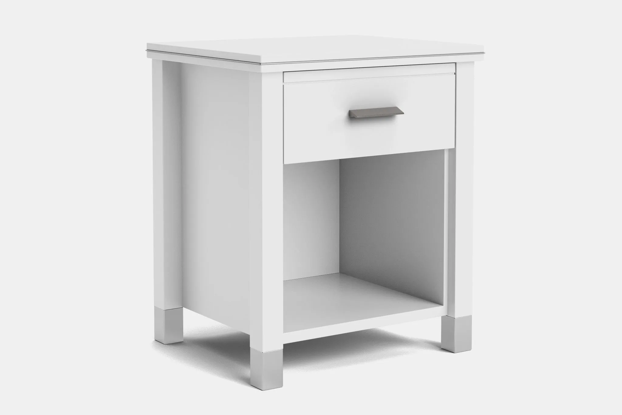 Veniece 1 Drawer Bedside Table