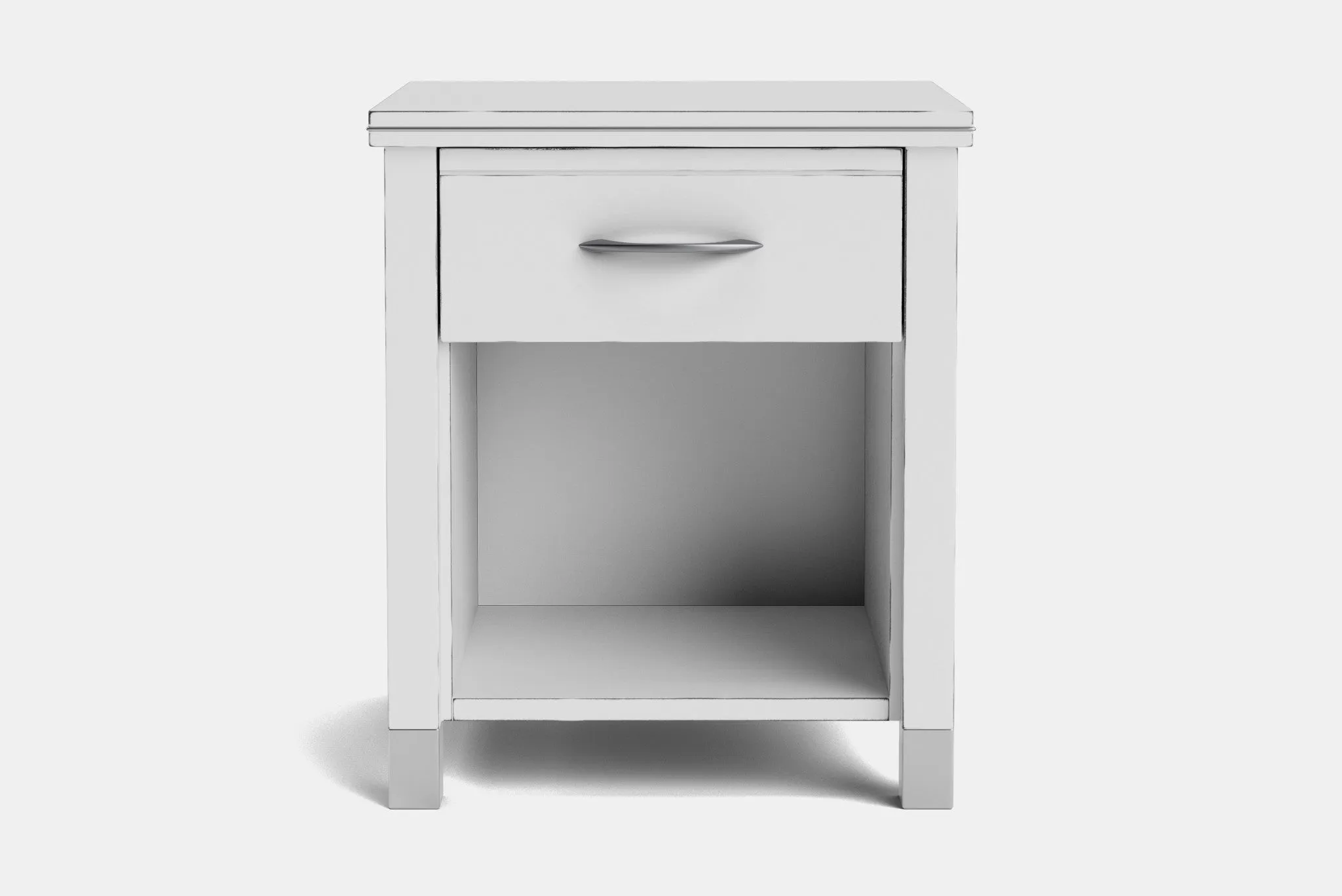 Veniece 1 Drawer Bedside Table