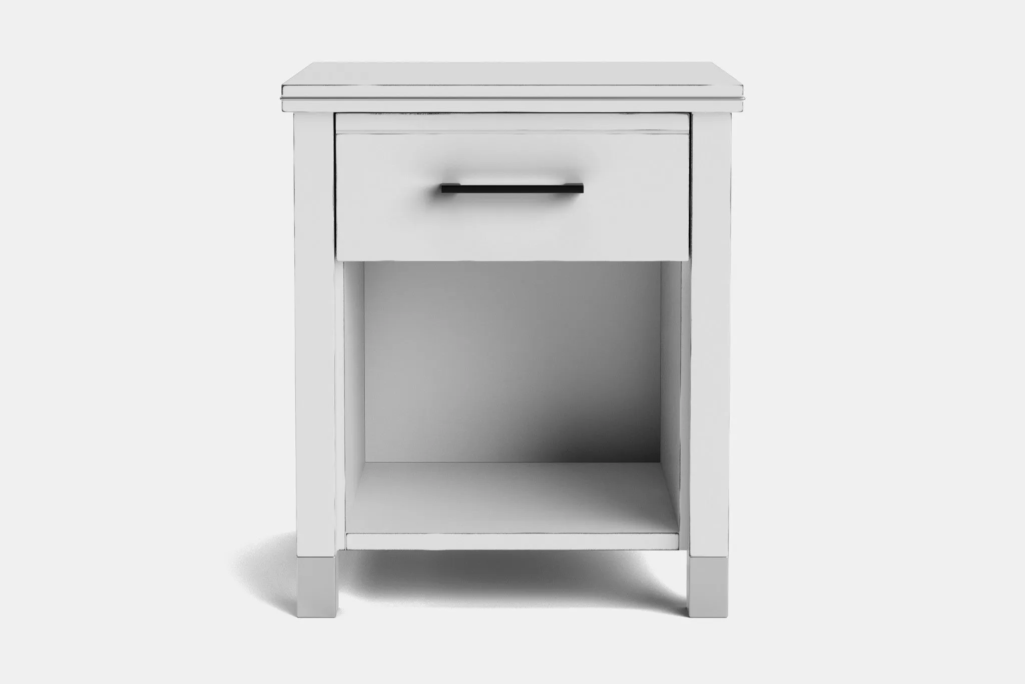 Veniece 1 Drawer Bedside Table