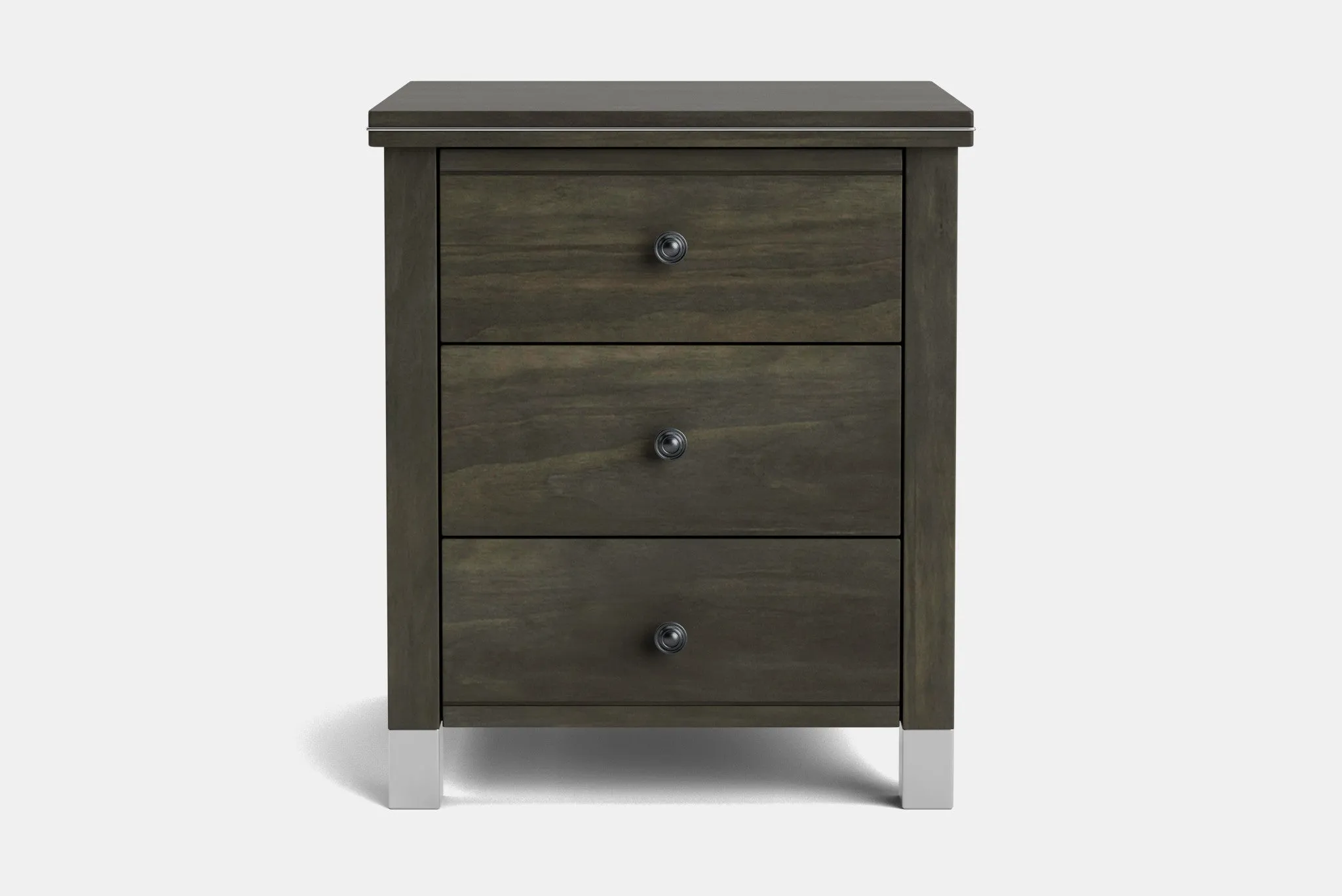 Veniece 3 Drawer Bedside Table