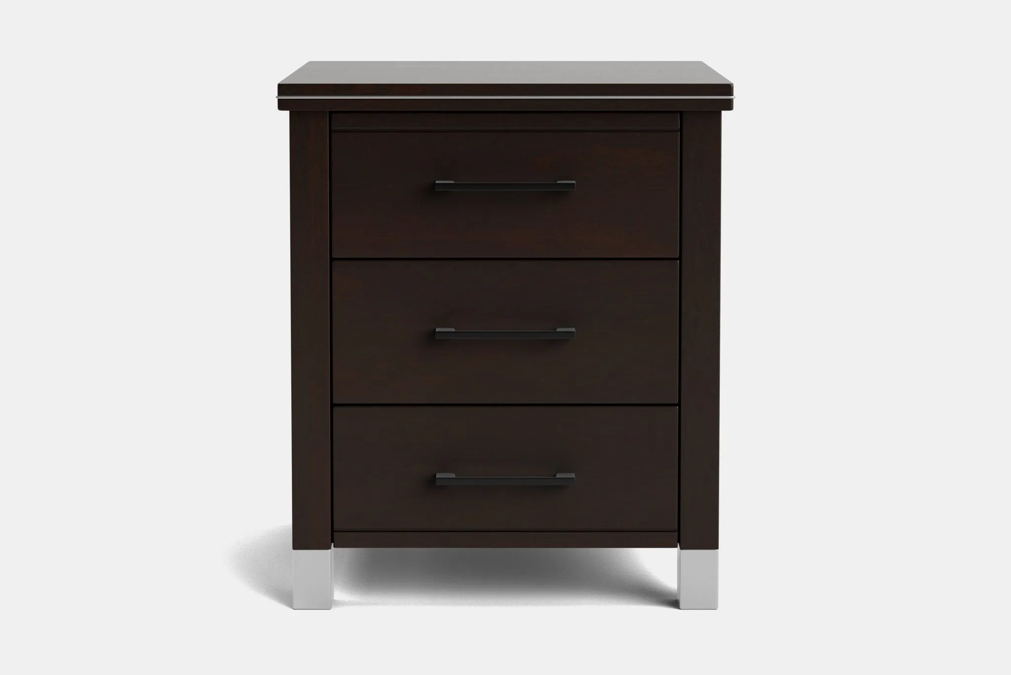 Veniece 3 Drawer Bedside Table