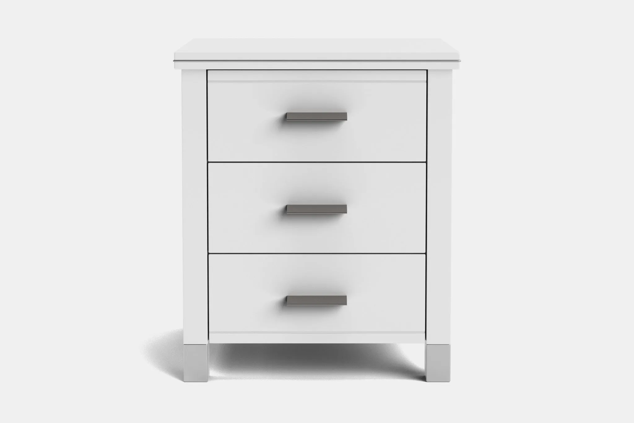 Veniece 3 Drawer Bedside Table