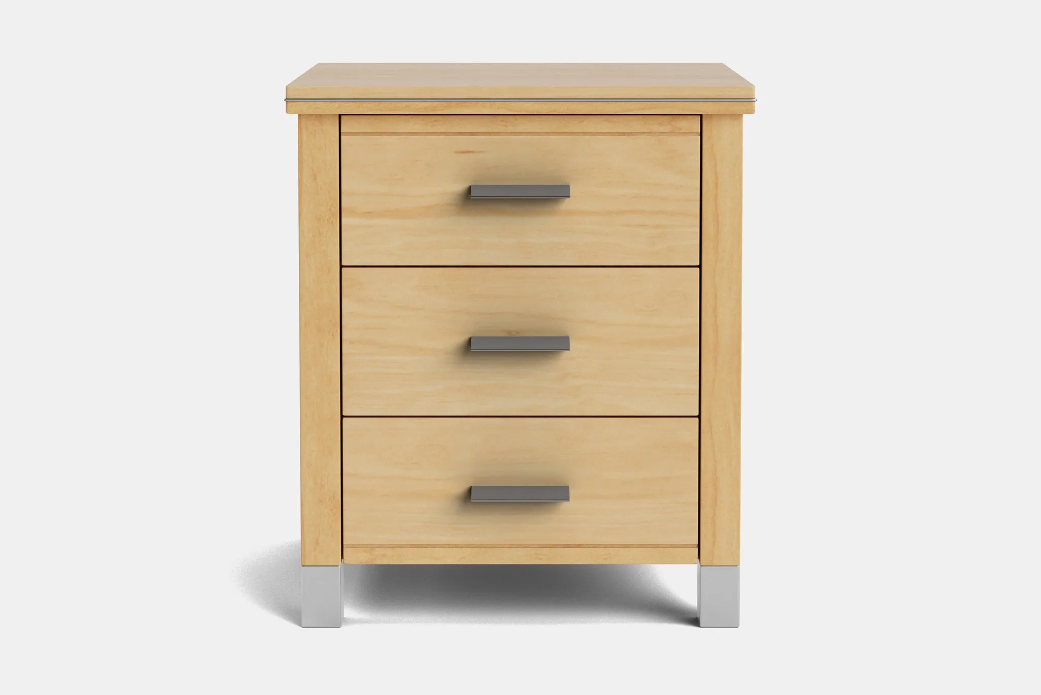 Veniece 3 Drawer Bedside Table