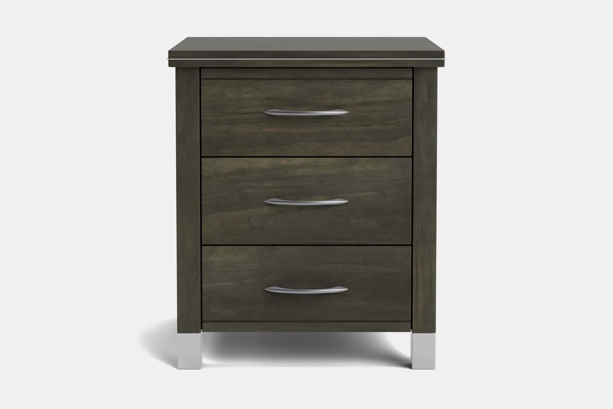 Veniece 3 Drawer Bedside Table