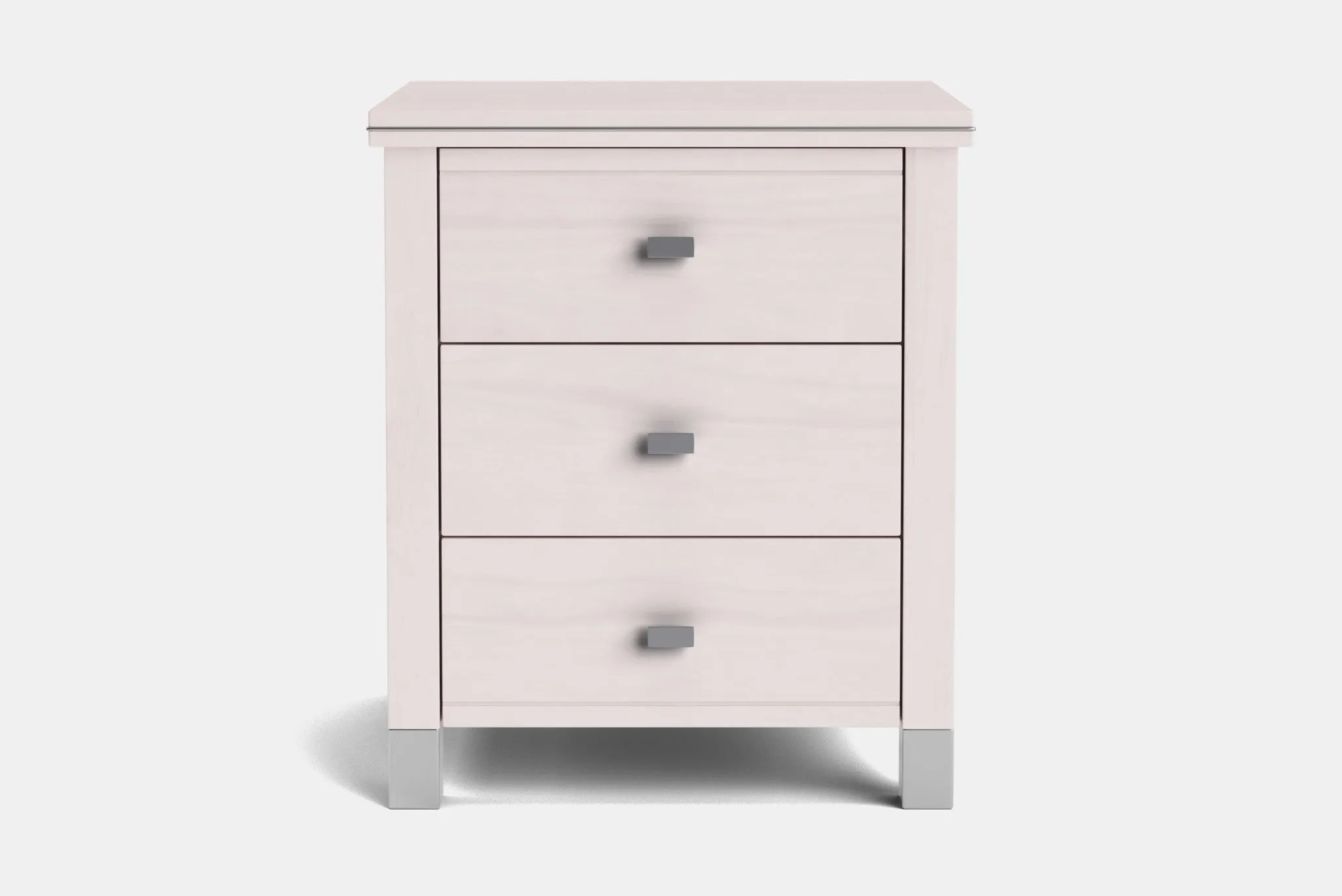 Veniece 3 Drawer Bedside Table