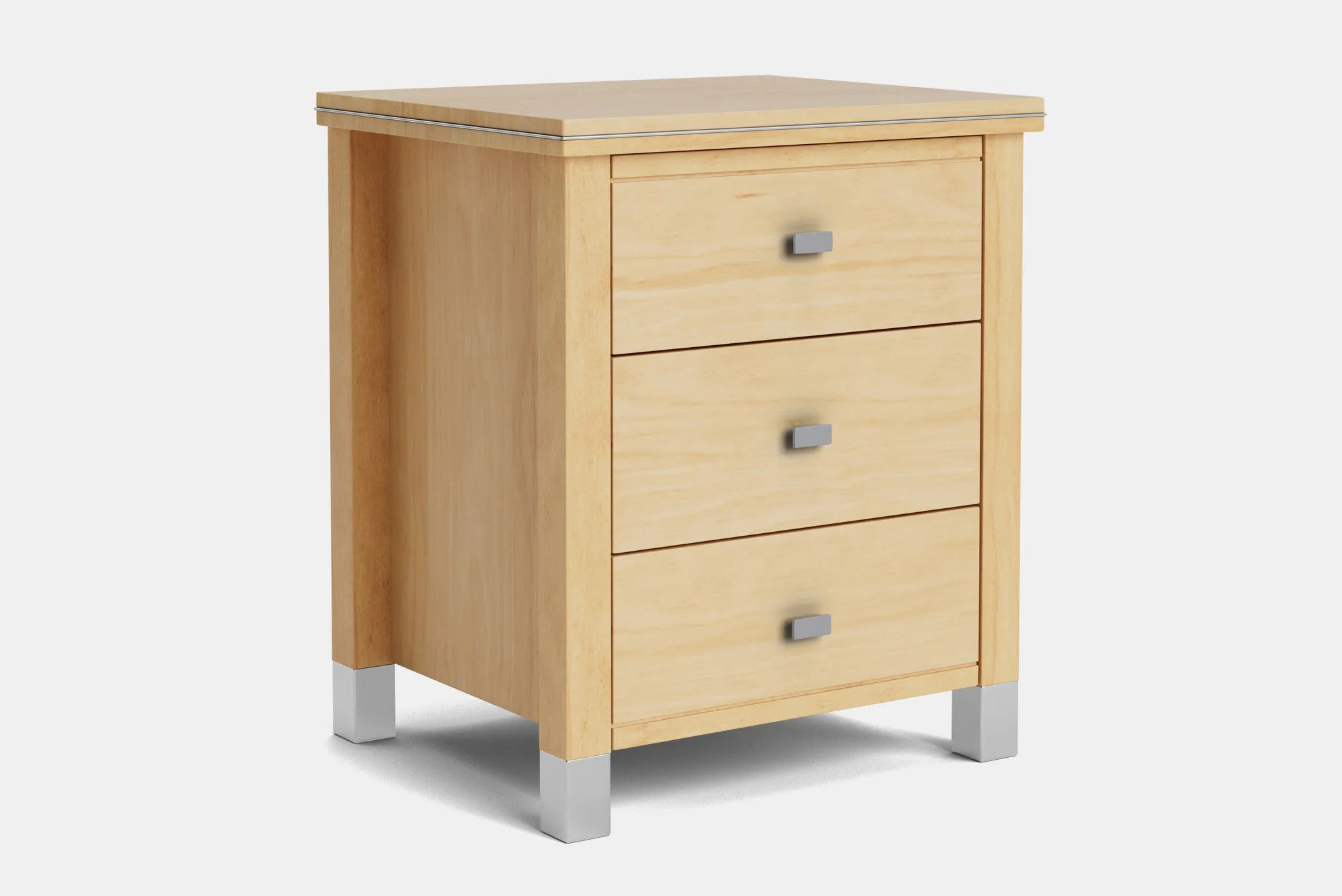 Veniece 3 Drawer Bedside Table