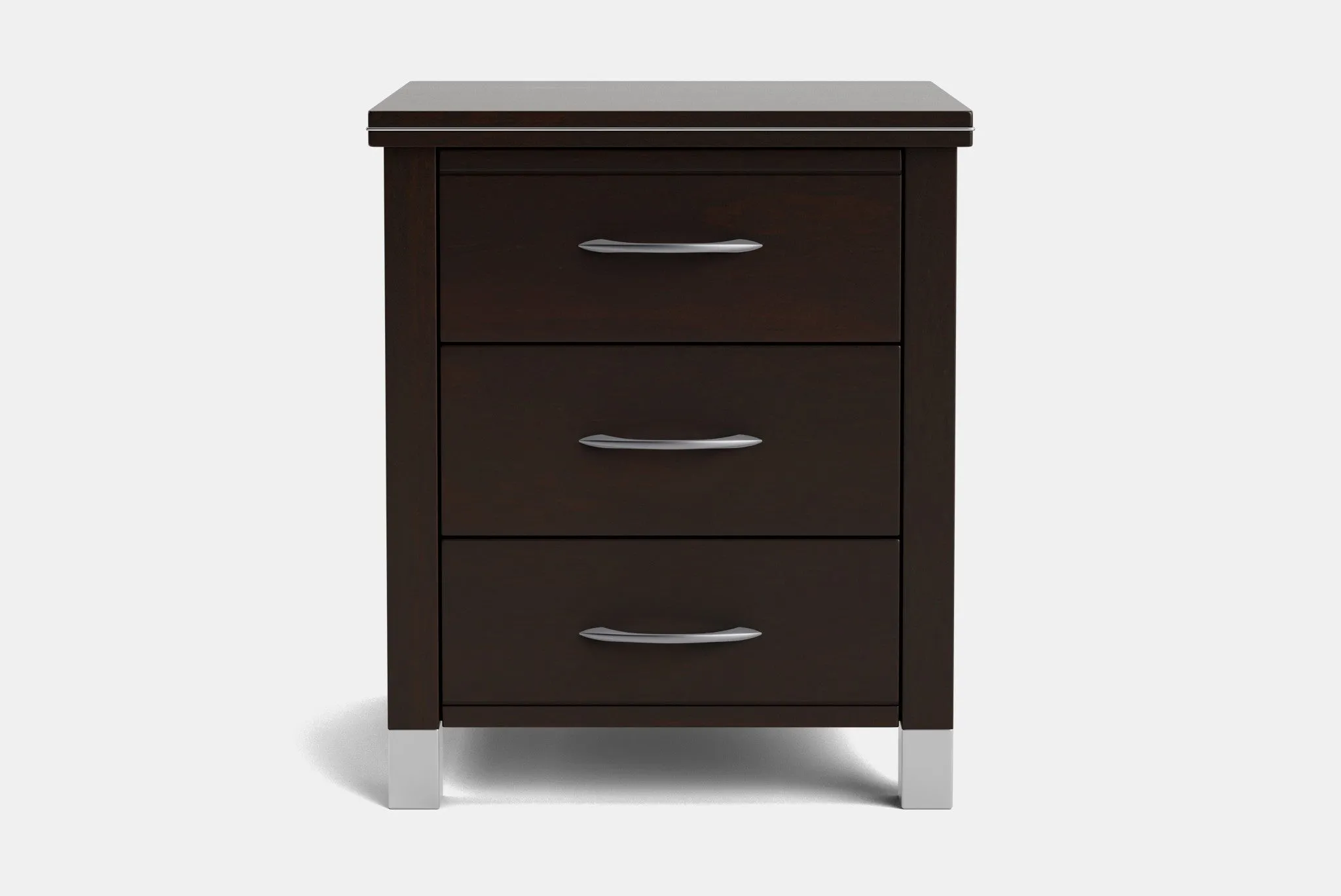 Veniece 3 Drawer Bedside Table