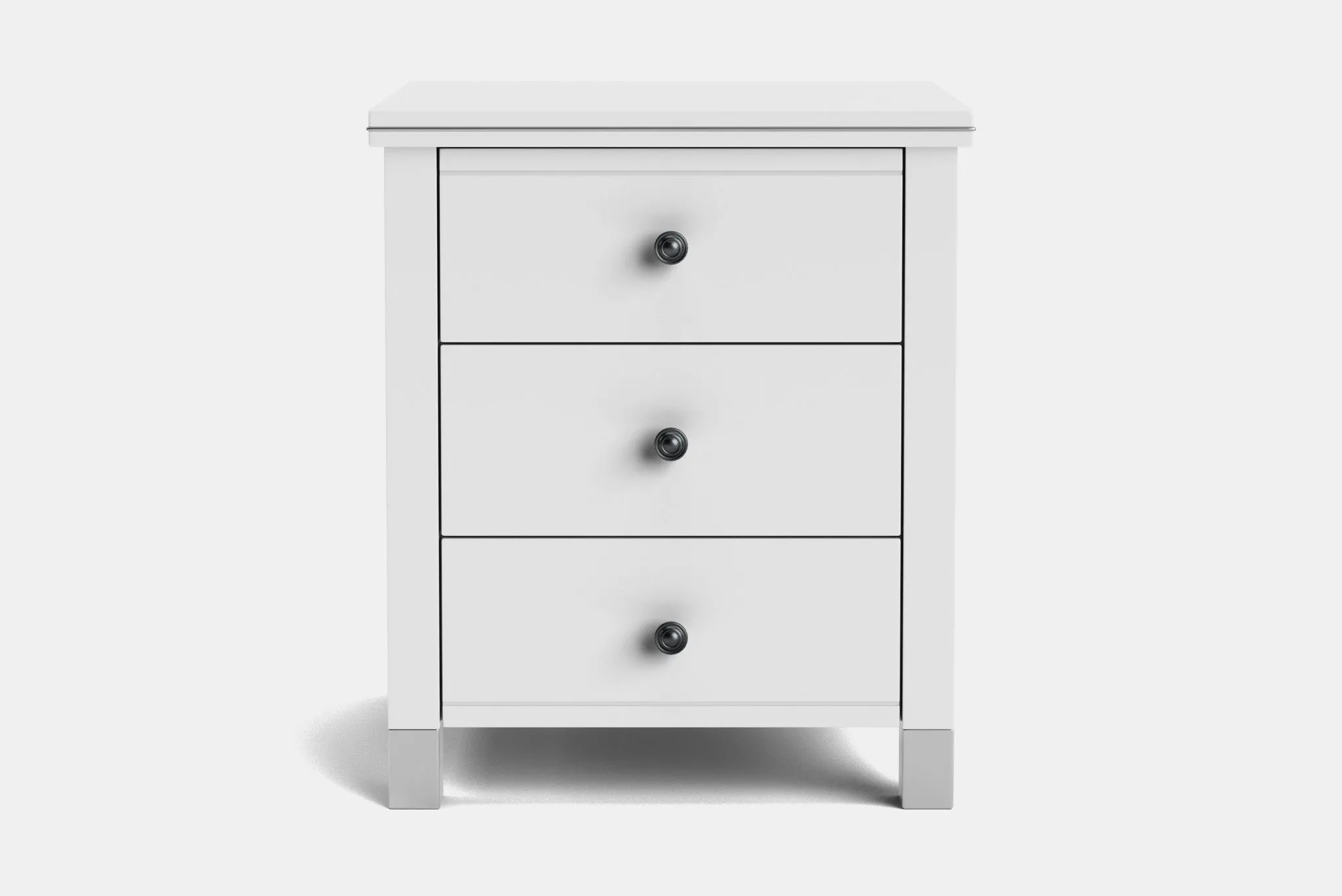 Veniece 3 Drawer Bedside Table