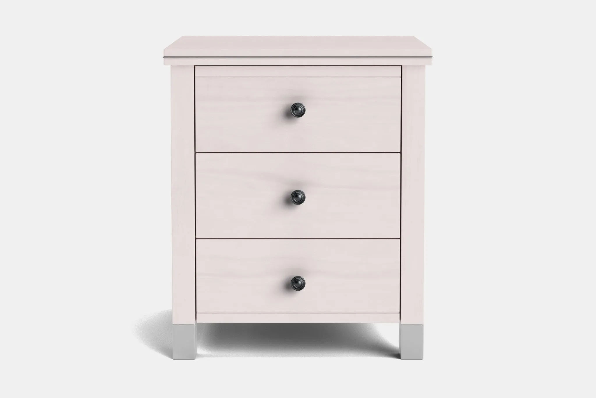 Veniece 3 Drawer Bedside Table