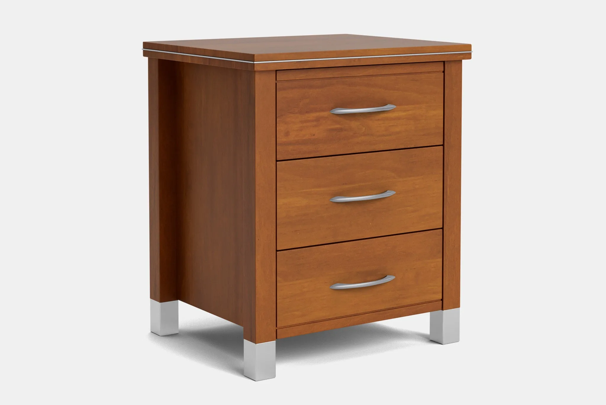 Veniece 3 Drawer Bedside Table