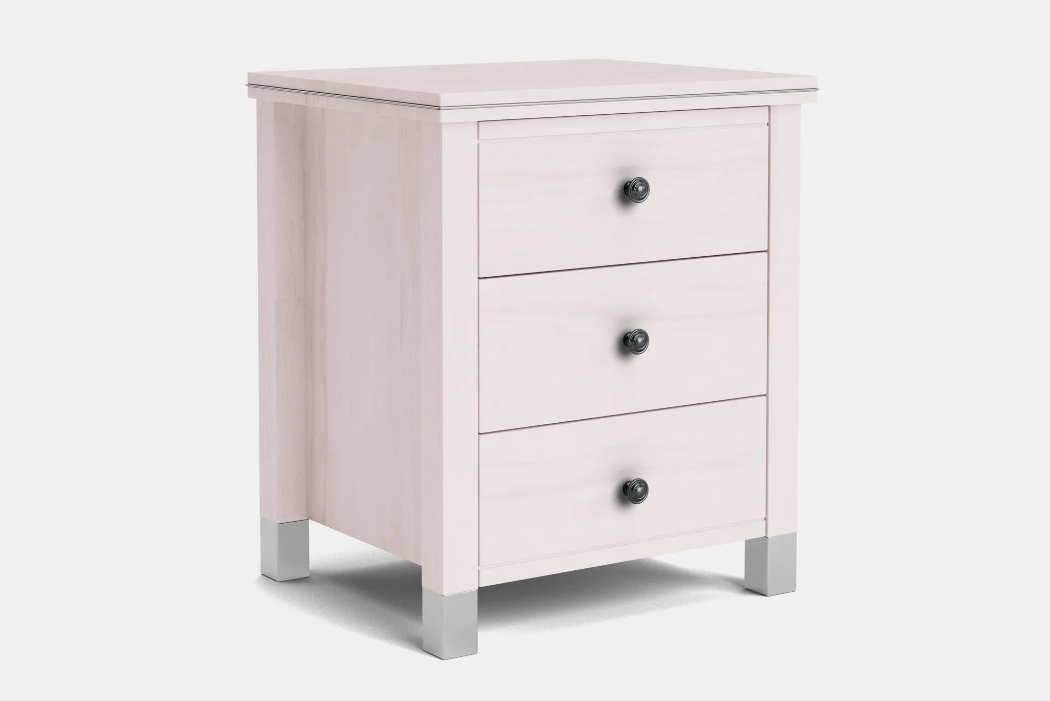 Veniece 3 Drawer Bedside Table