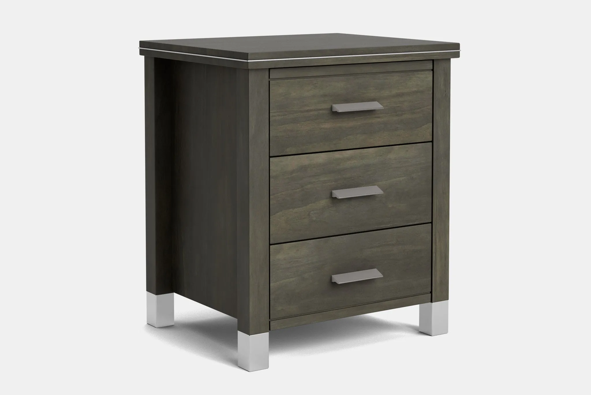 Veniece 3 Drawer Bedside Table