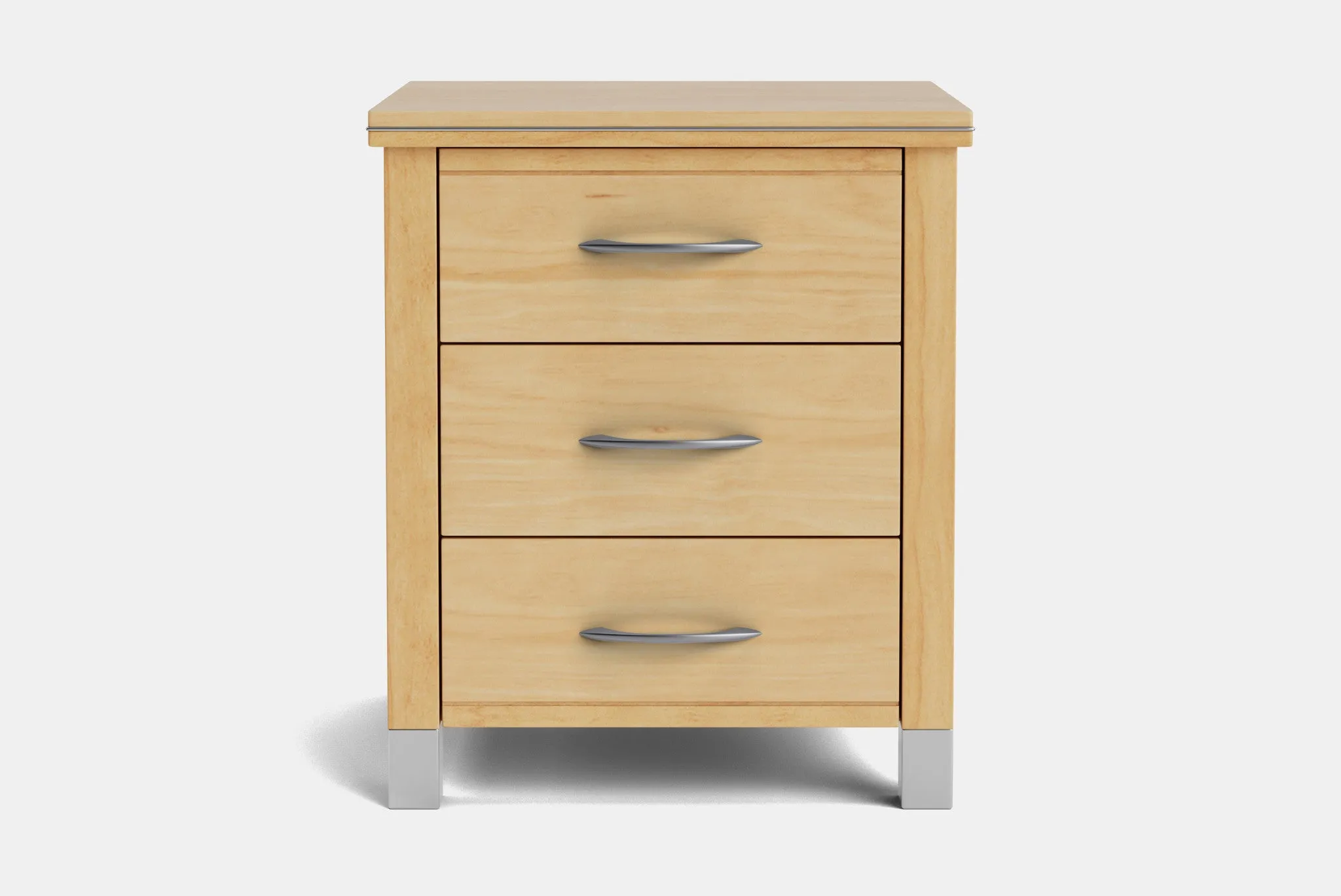 Veniece 3 Drawer Bedside Table