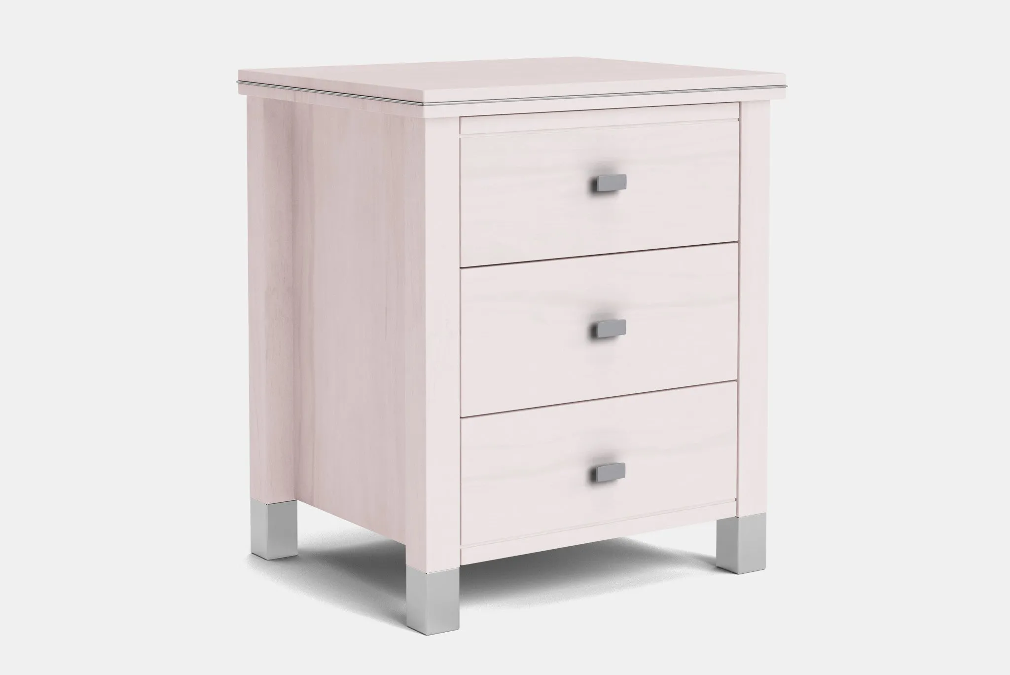 Veniece 3 Drawer Bedside Table