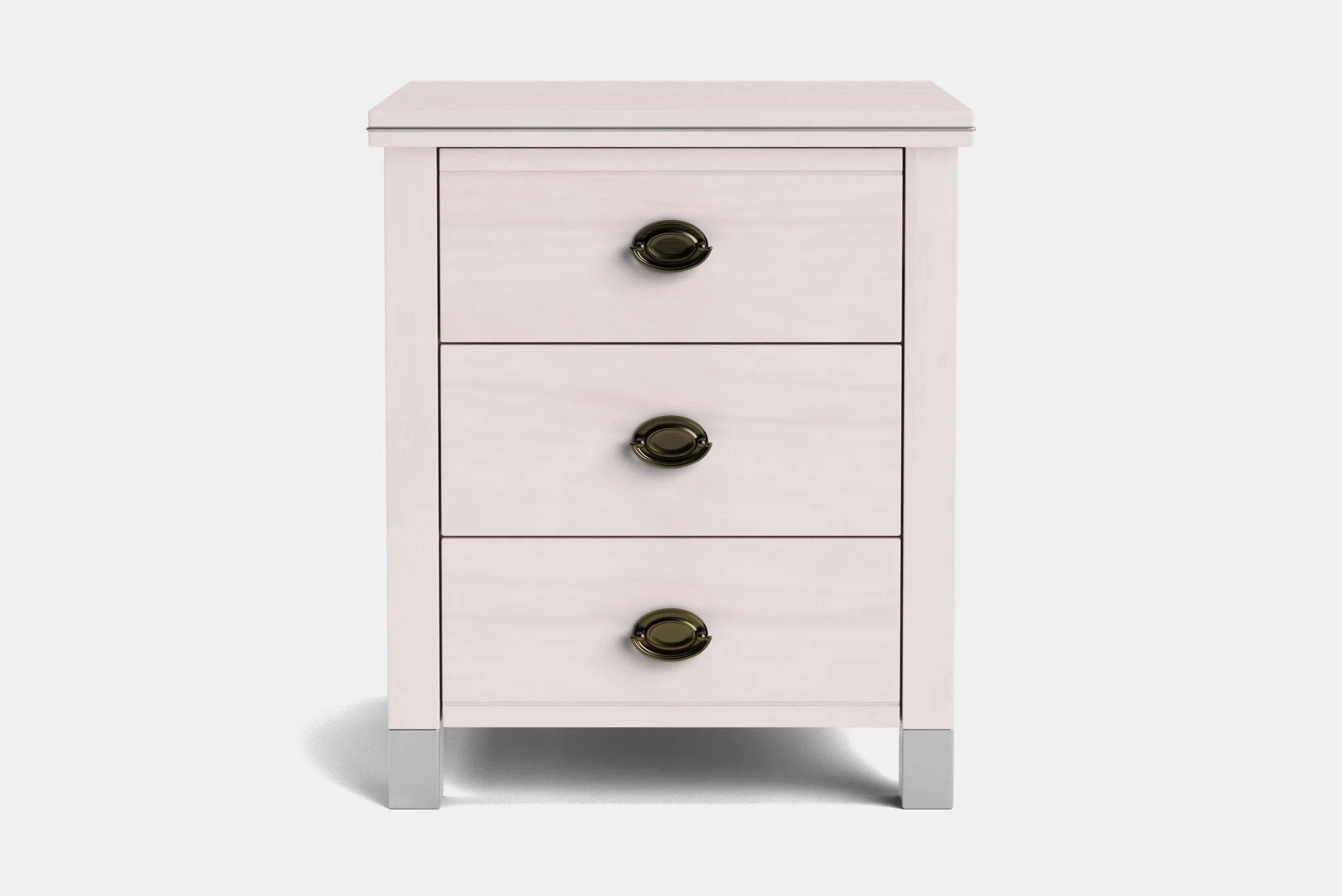 Veniece 3 Drawer Bedside Table