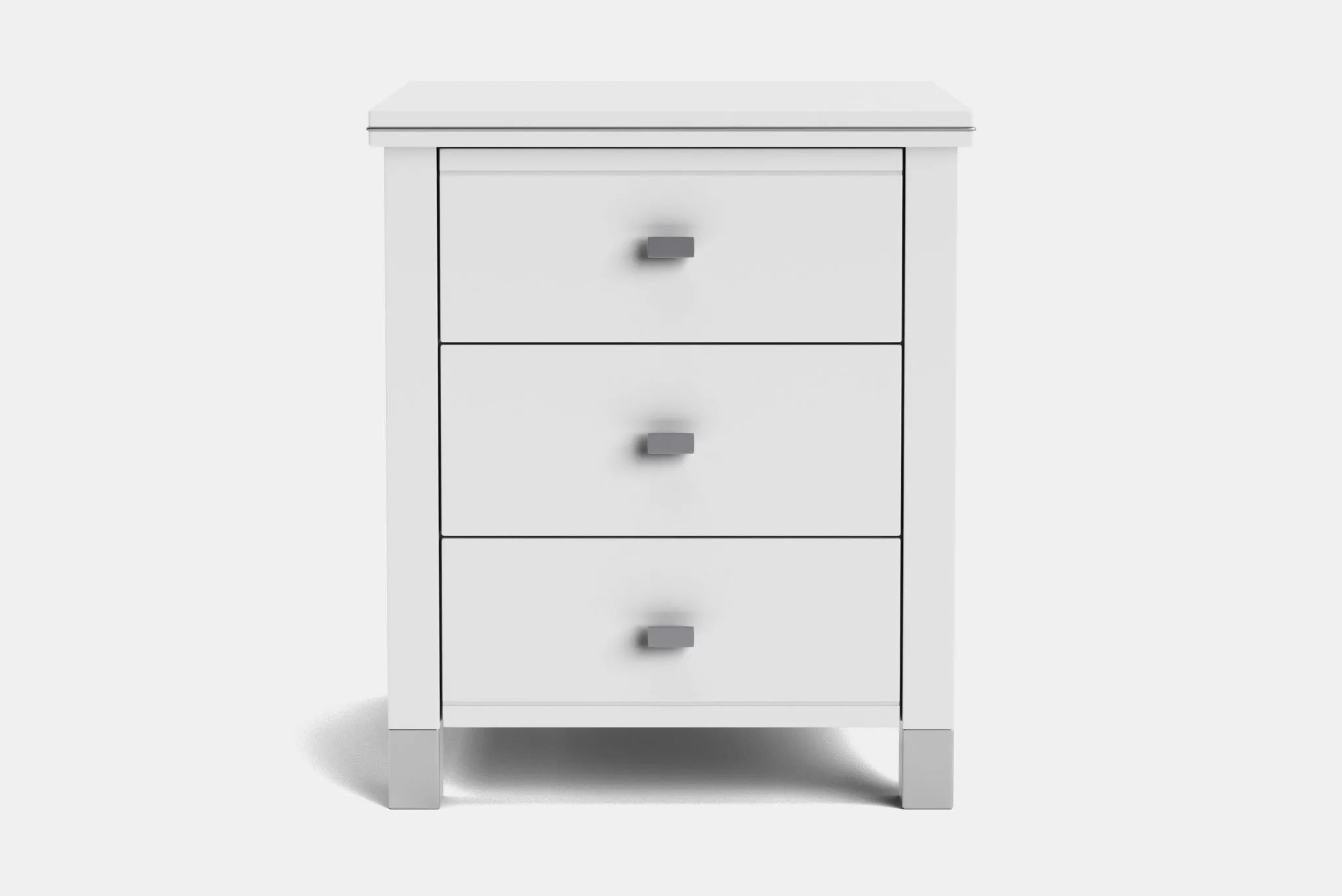 Veniece 3 Drawer Bedside Table