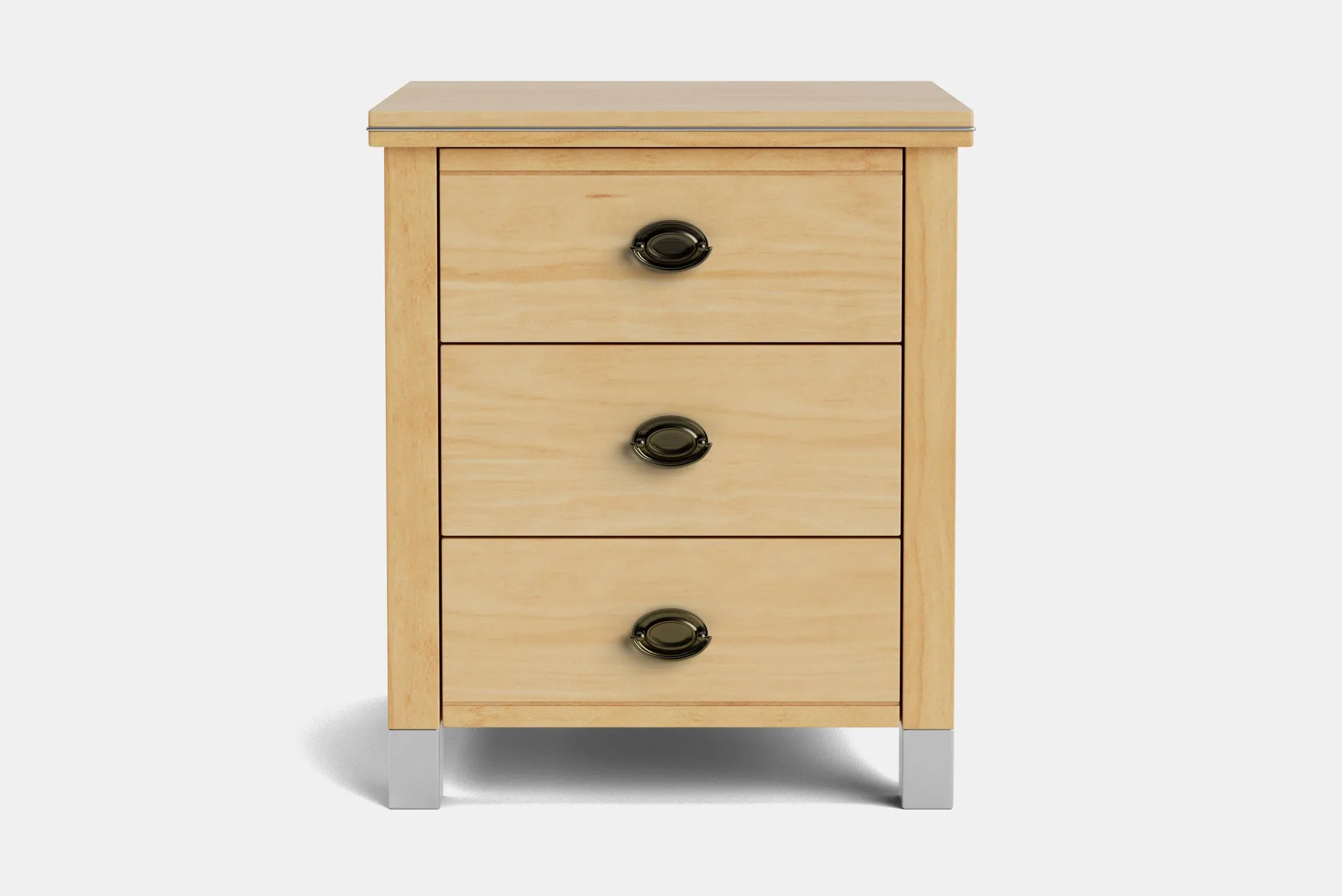 Veniece 3 Drawer Bedside Table