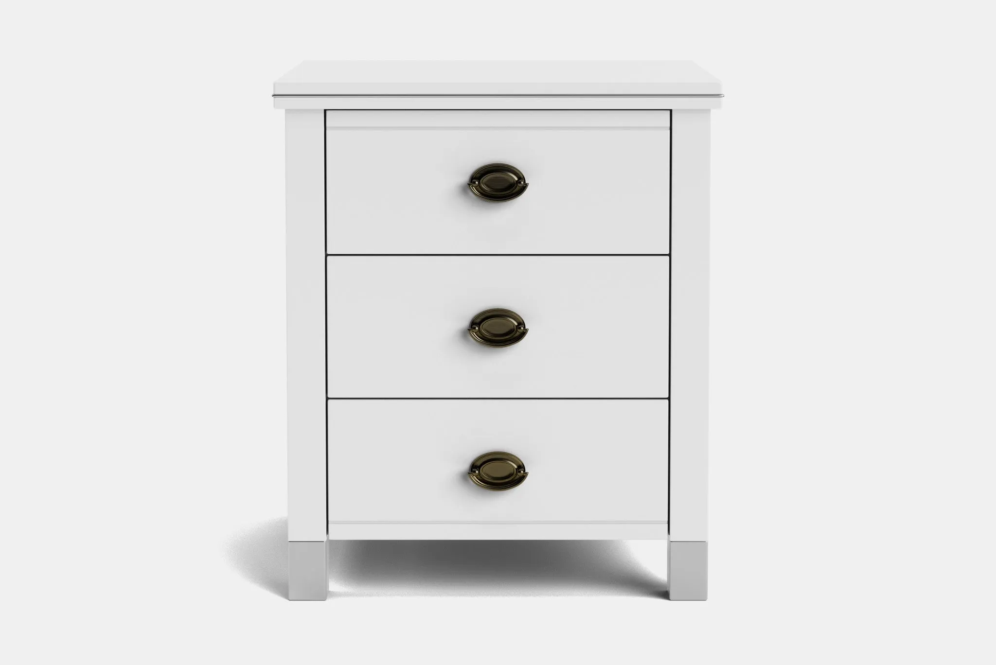 Veniece 3 Drawer Bedside Table