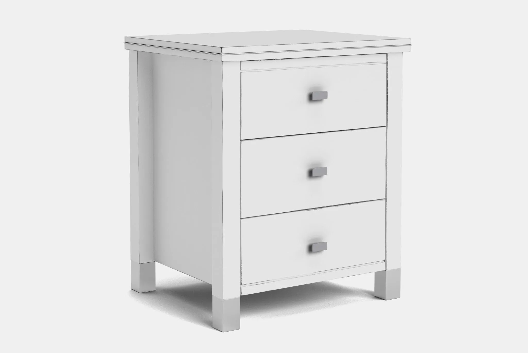 Veniece 3 Drawer Bedside Table