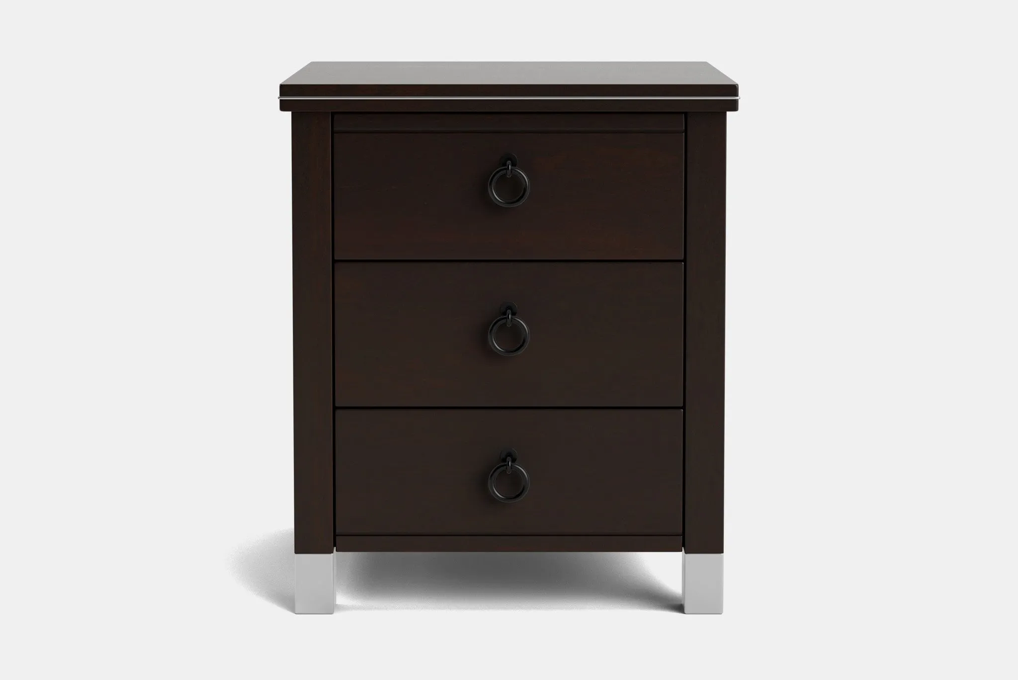 Veniece 3 Drawer Bedside Table