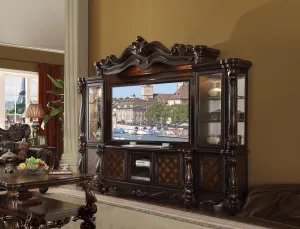 Versailles Cherry Oak Entertainment Center (Side Piers & Bridge)