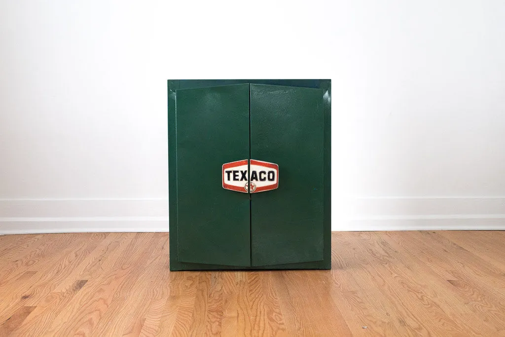 Vintage Steel Texaco Shop Cabinets