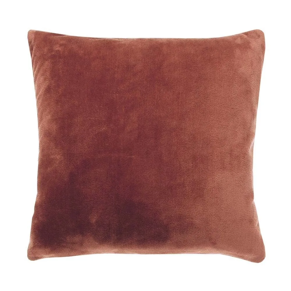 Walton & Co 43cm Nutmeg Cashmere Touch Fleece Cushion