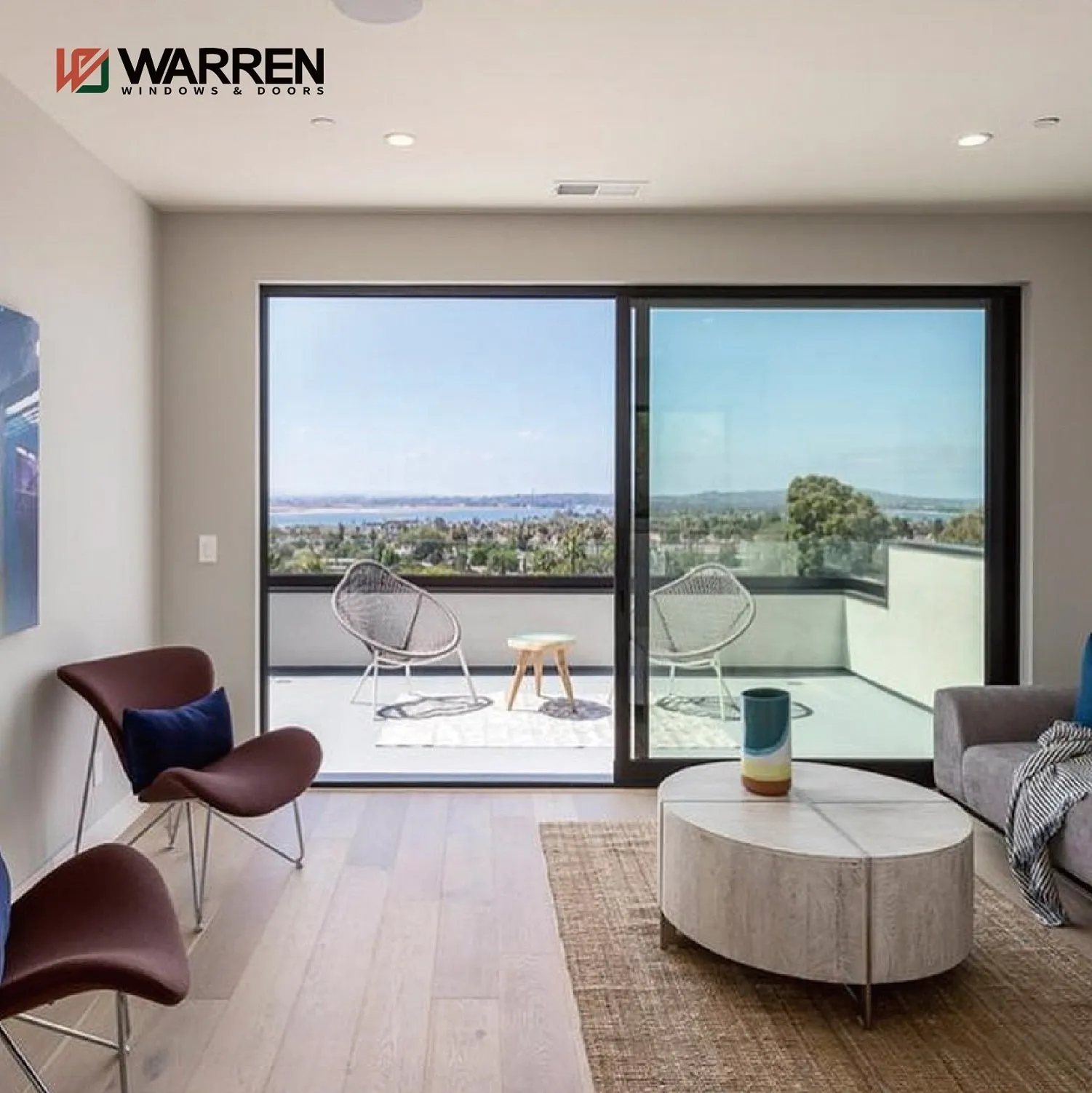 Warren 112x16 Lift-sliding door with glass sealing strip thermal break 6060-T66