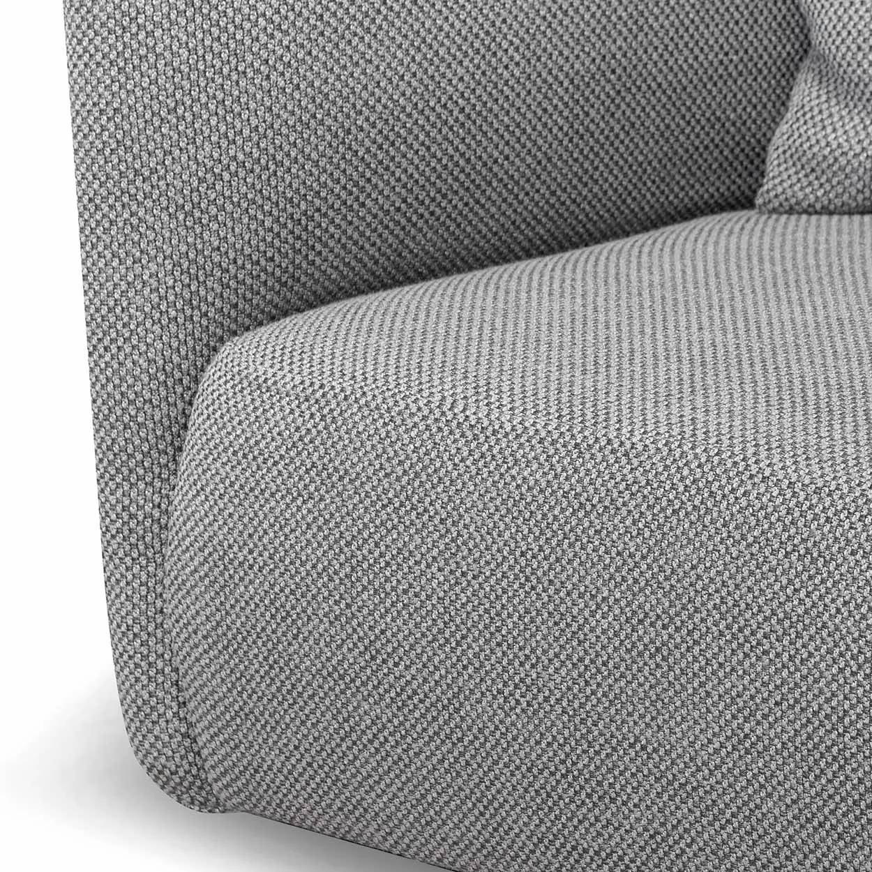 Willian 3 Seater Fabric Sofa - Noble Grey